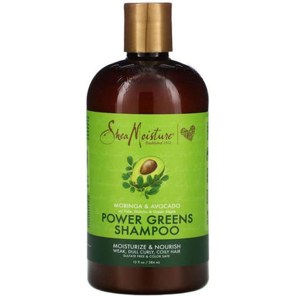 Shea Moisture Moringa &amp; Avocado Power Greens Shampoo 13oz