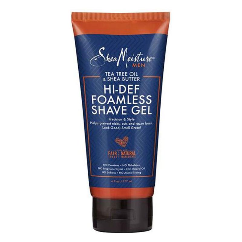 Shea Moisture Tea Tree Oil &amp; Shea Butter Hi-Def Foamless Shave Gel 177ml