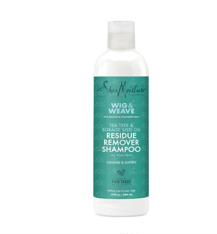 SheaMoisture Residue Remover Shampoo Tea Tree and Borage Seed, 13 oz