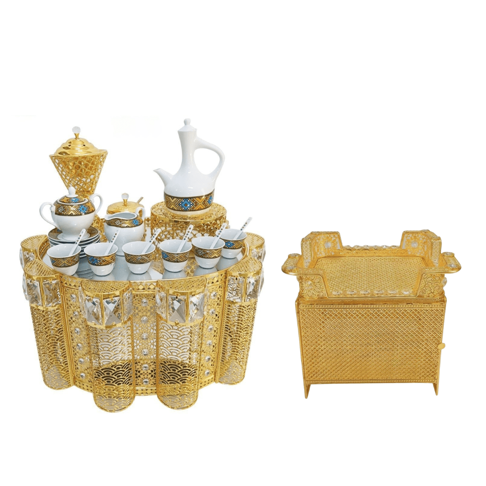 Shewhat 5pcs Rekebot Set Oval 1 (Gold &amp; Silver) - gtworld.de