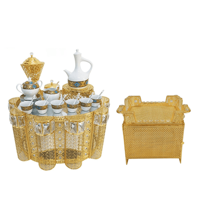 Shewhat 5pcs Rekebot Set Oval 1 (Gold &amp; Silver) - gtworld.de