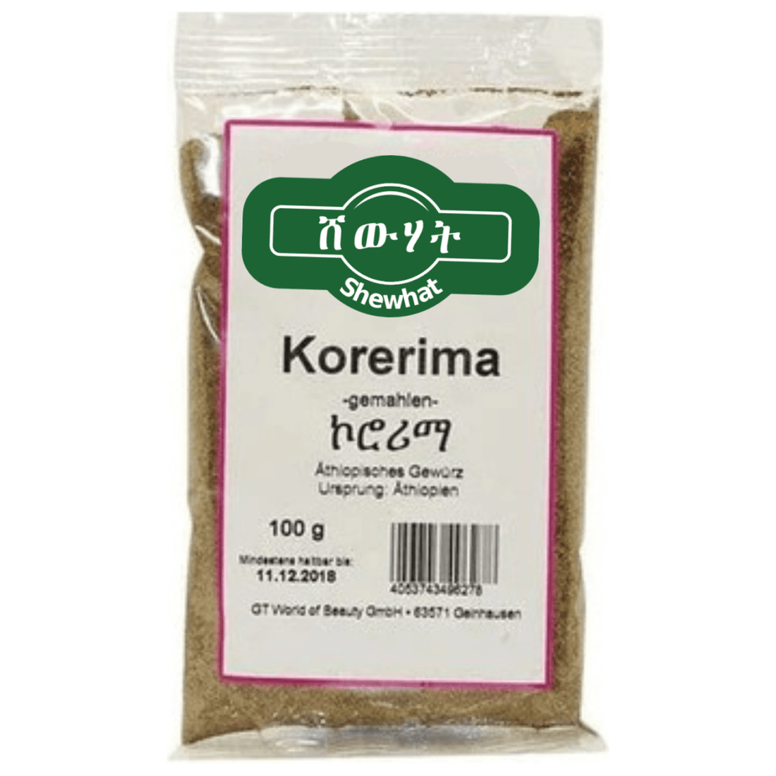 Shewhat Food Korerima Gemahlen 100g - gtworld.de
