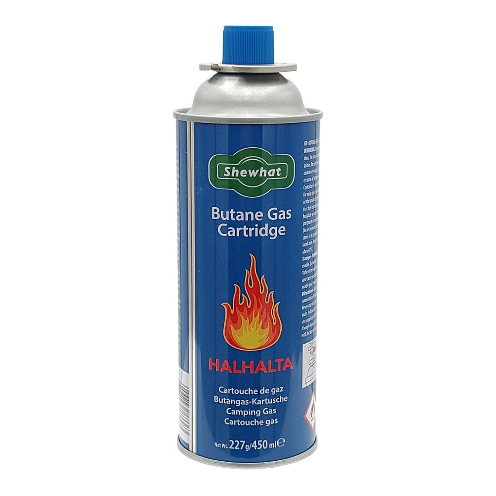 Shewhat HalHalta Butane Gas Cartidge 4 pcs Pack x 227g - gtworld.de