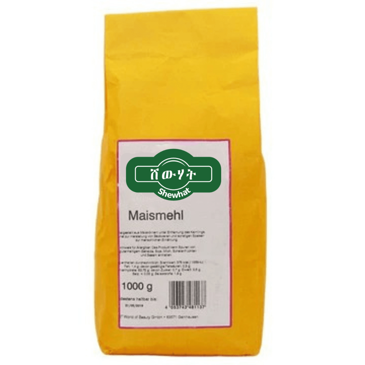 Shewhat Maismehl Yellow 1kg - gtworld.de