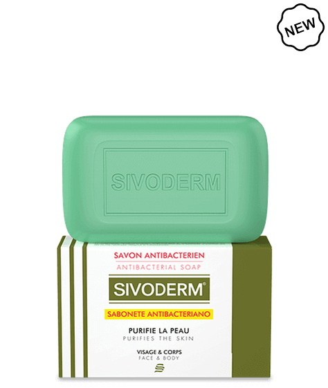 Sivoderm Antibacterial Face &amp; Body Soap 100g