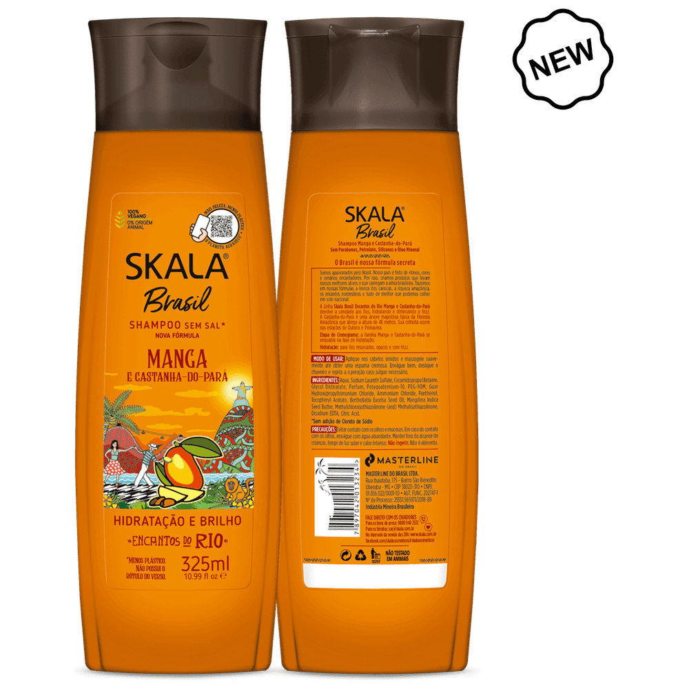 Skala Brasil Castanha Do Para Shampoo Manga 325ml - gtworld.de