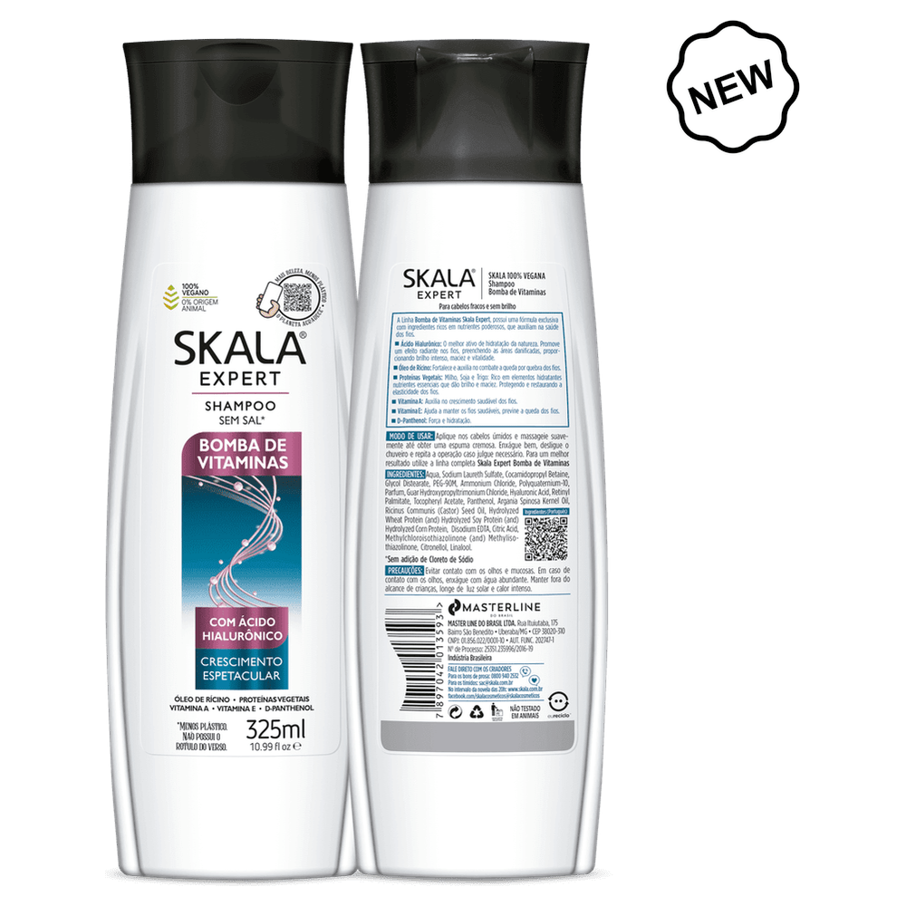 Skala Expert Bomba De Vitaminas Shampoo 325ml - gtworld.de