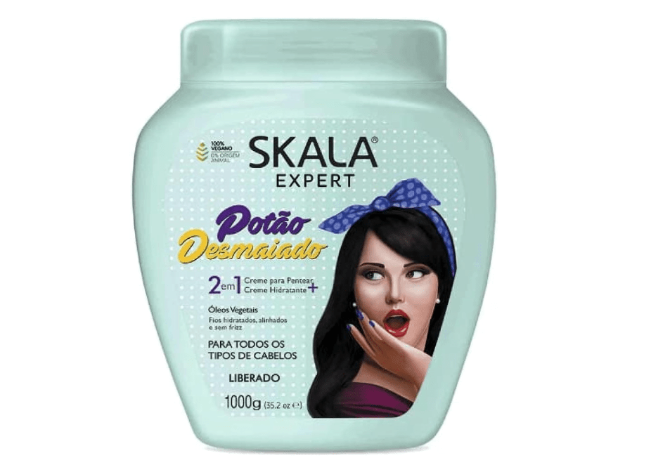 Skala Expert Creme de Treatment 2 em 1 Potao Desmaiado 1000g - Net 33.81 Oz) - gtworld.de