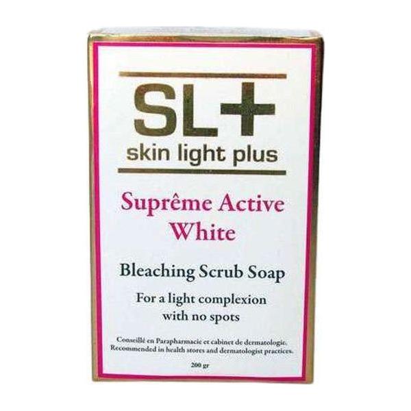 Skin Light Plus Supreme Aktiv Weiß Bleaching Peeling - Seife 200g - Gtworld.de