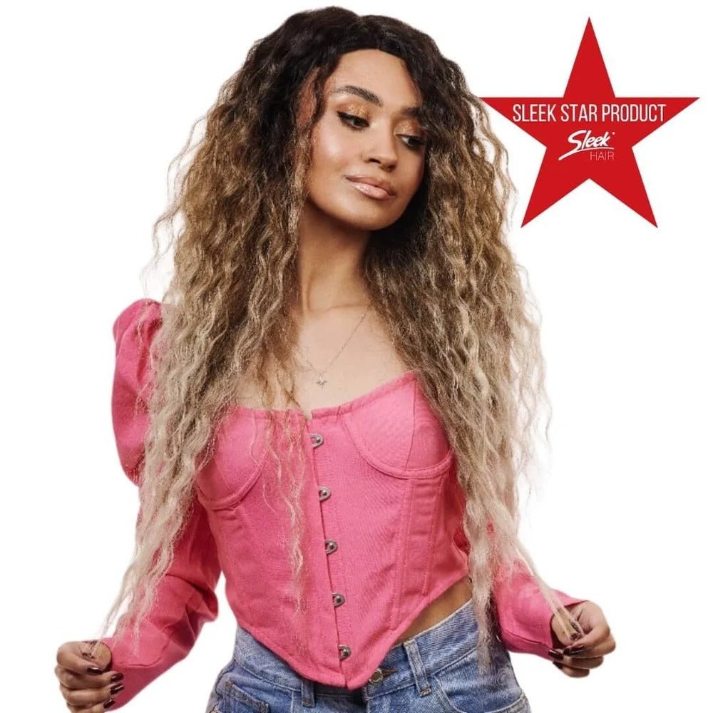 Sleek Atty Spotlight 101 Synthetic Lace Parting Wig 30&quot; - gtworld.de