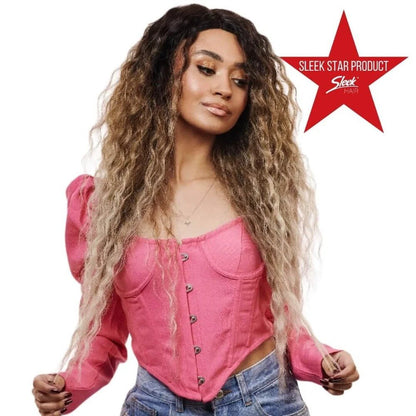 Sleek Atty Spotlight 101 Synthetic Lace Parting Wig 30&quot; - gtworld.de