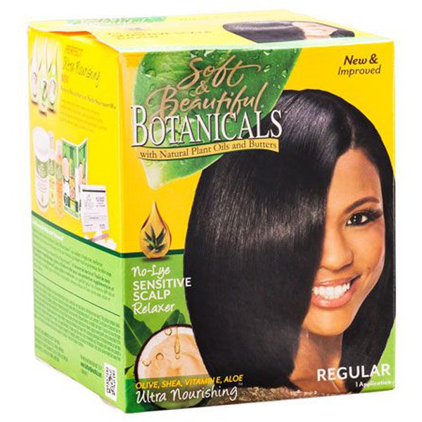 Soft and Beautiful Botanicals No-Lye Sensitive Kopfhaut-Relaxer Regular