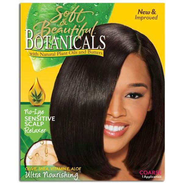 Soft and Beautiful Botanicals No-Lye Sensitive Scalp Relaxer Coarse