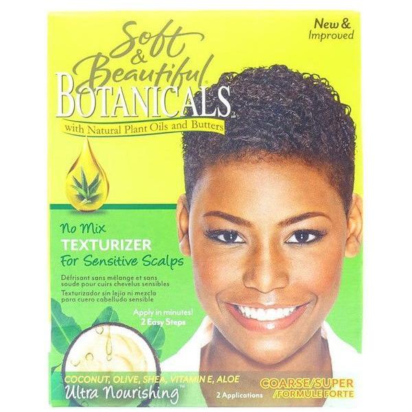 Soft and Beautiful Botanicals No Mix Texturizer Coarse, 2 Applications