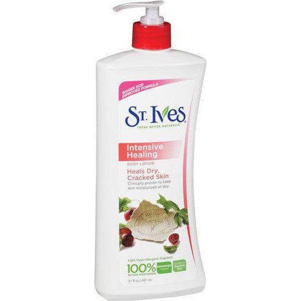 St. Ives Heals Dry Cracked Skin Body Lotion 21 oz