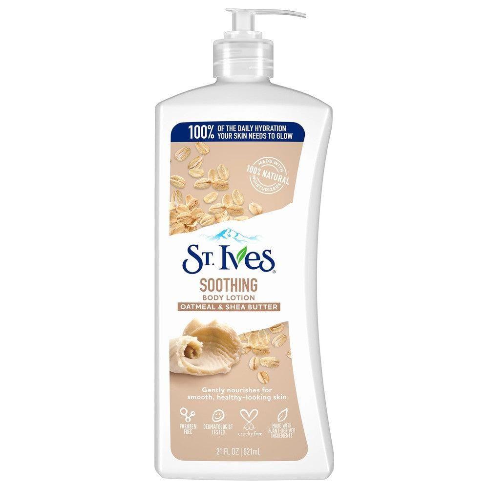 St.Ives Soothing Oatmeal &amp; Shea Butter Body Lotion 621ml