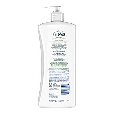 St.Ives Soothing Oatmeal &amp; Shea Butter Body Lotion 621ml