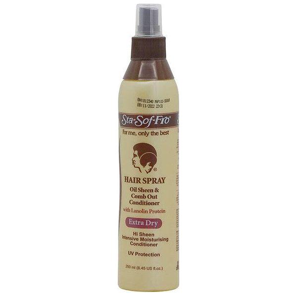 Sta-Sof-Fro Hair Spray Oil Sheen and Comb Out Conditioner with Lanolin, Protein 250ml