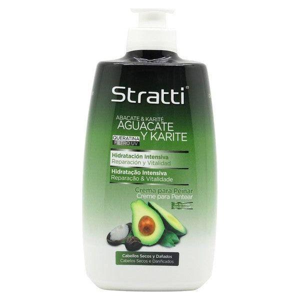 Stratti Combing Cream Avocado And Shea Butter 300Ml - Gtworld.de