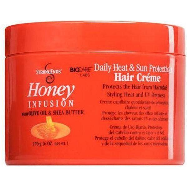 Strong Ends Honey Infustion Daily Heat &amp; Sun Protection Hair Creme 170g - gtworld.de