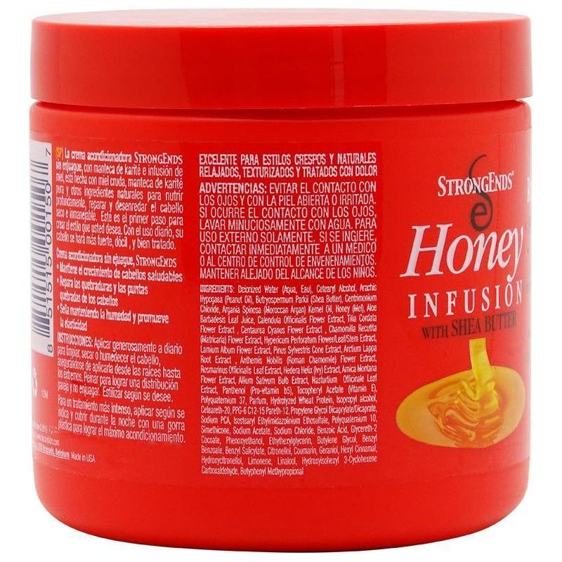 StrongEnds Honey Infusion with Shea Butter Leave - In Conditioner Repair &amp; Detangle Cream 453g - Gtworld.de