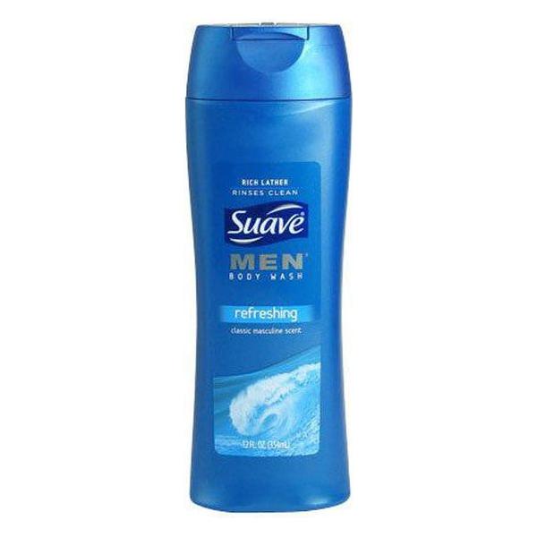 Suave Body Wash Men Refreshing 12 Oz