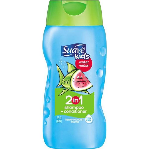 Suave Kids Watermelon 2 in 1 Shampoo + Conditioner 355ml