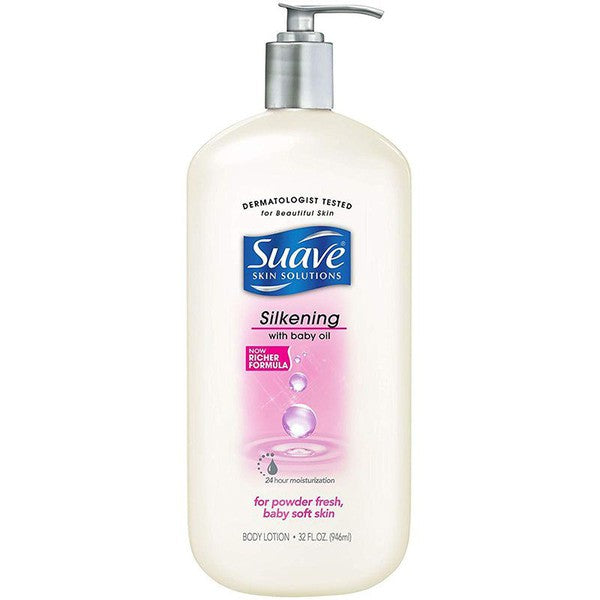 Suave Silkening Body lotion with Baby Oil 946ml