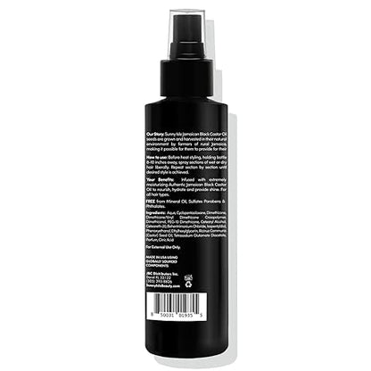 Sunny Isle Jamaican Black Castor Oil Heat Protectant Thermal Spray 6oz - gtworld.de