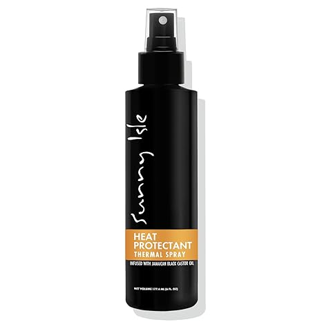 Sunny Isle Jamaican Black Castor Oil Heat Protectant Thermal Spray 6oz - gtworld.de
