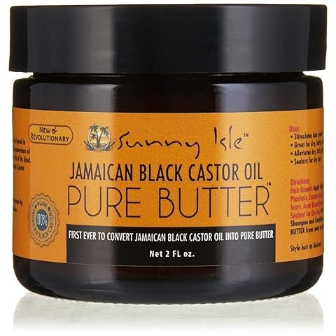 Sunny Isle Jamaican Black Castor Oil Pure Butter (2oz/4oz/8oz) - gtworld.de