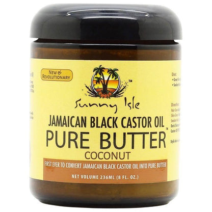 Sunny Isle Jamaican Black Castor Oil Pure Butter Coconut 236ml - Gtworld.de