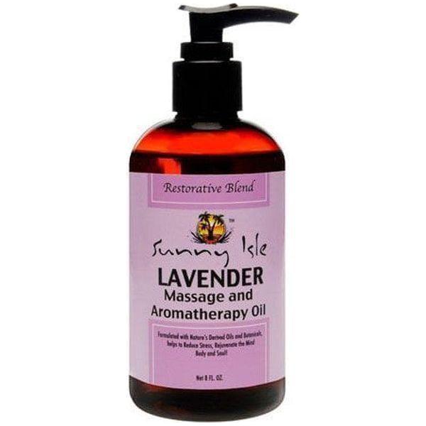Sunny Isle Lavender Massage and Aromatherapy Oil 236ml - gtworld.de