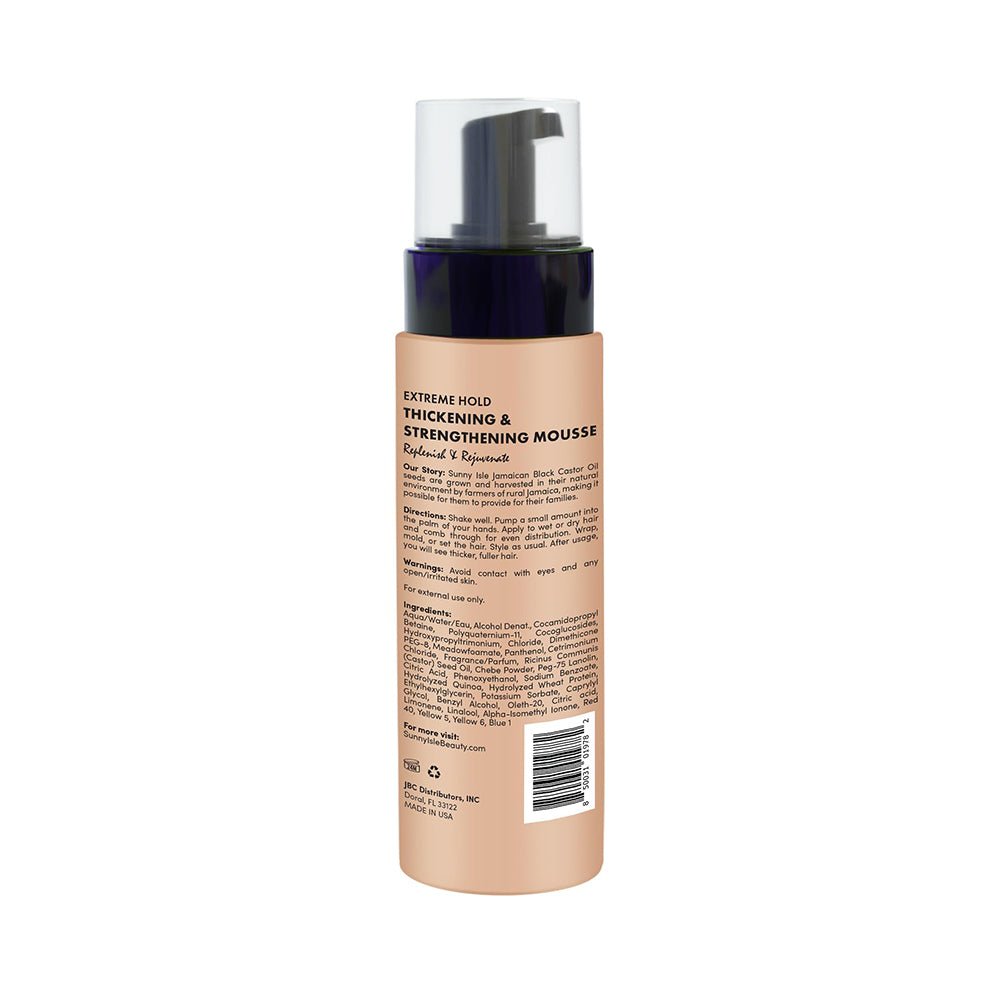 Sunny Isle Pure Chebe Extreme Hold Thickening &amp; Strengthening Mousse 8oz - gtworld.de
