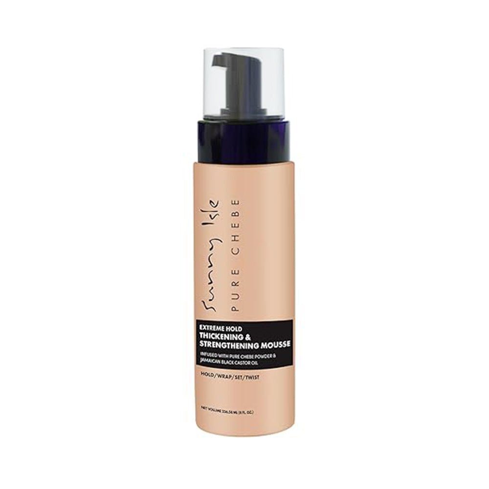 Sunny Isle Pure Chebe Extreme Hold Thickening &amp; Strengthening Mousse 8oz - gtworld.de