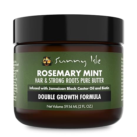 Sunny Isle Rosemary Mint Hair and Strong Roots Butter (2oz/4oz/8oz) - gtworld.de