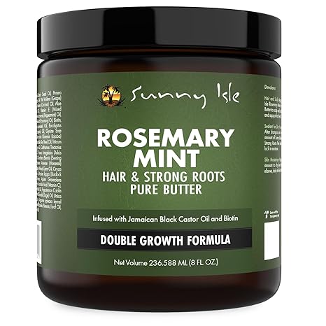 Sunny Isle Rosemary Mint Hair and Strong Roots Butter (2oz/4oz/8oz) - gtworld.de