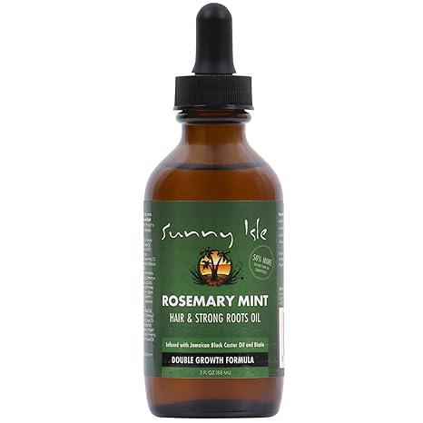 Sunny Isle Rosemary Mint Hair &amp; Strong Roots Oil 3oz - gtworld.de