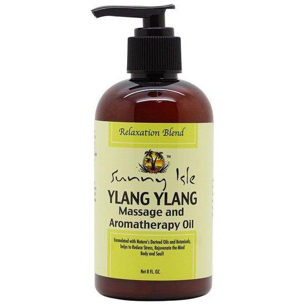 Sunny Isle Ylang Ylang Massage and Aromatherapy Oil 236ml