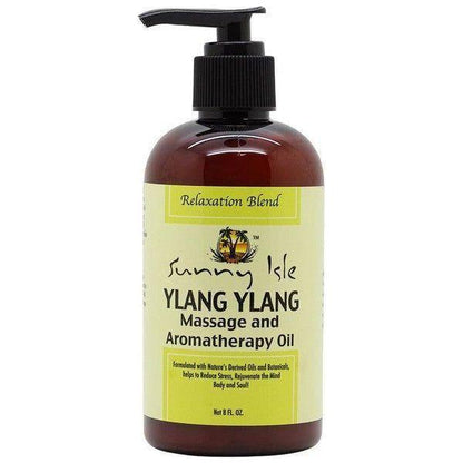 Sunny Isle Ylang Ylang Massage and Aromatherapy Oil 236ml - Gtworld.de