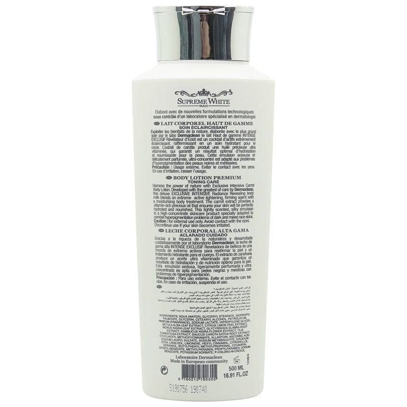 Supreme White Body Lotion Premium 500ml - gtworld.de