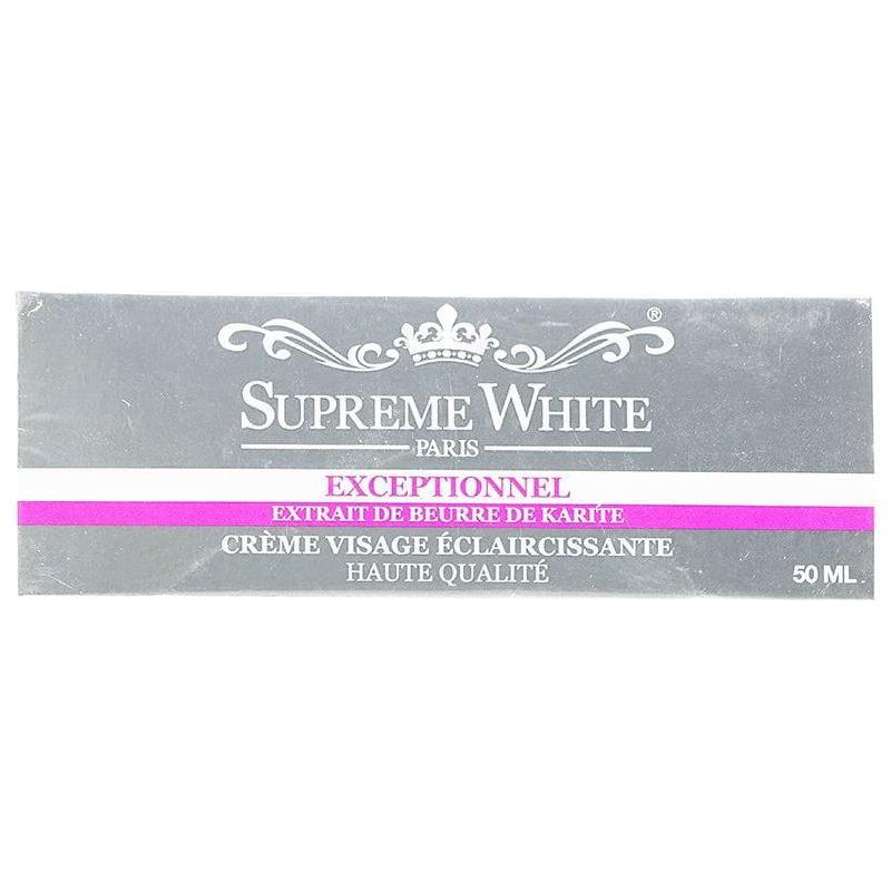 Supreme White Exceptional Shea Butter Extract Face Cream Toning 50ml