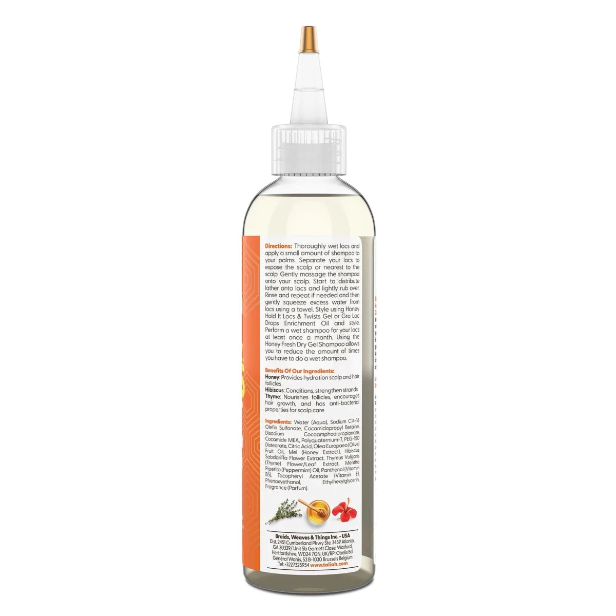 Taliah Waajid Love My Locs Honey Mint Clarifying Shampoo 8oz - gtworld.de