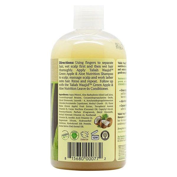 Taliah Waajid Green Apple &amp; Aloe with Coconut Nutrition Shampoo 355ml