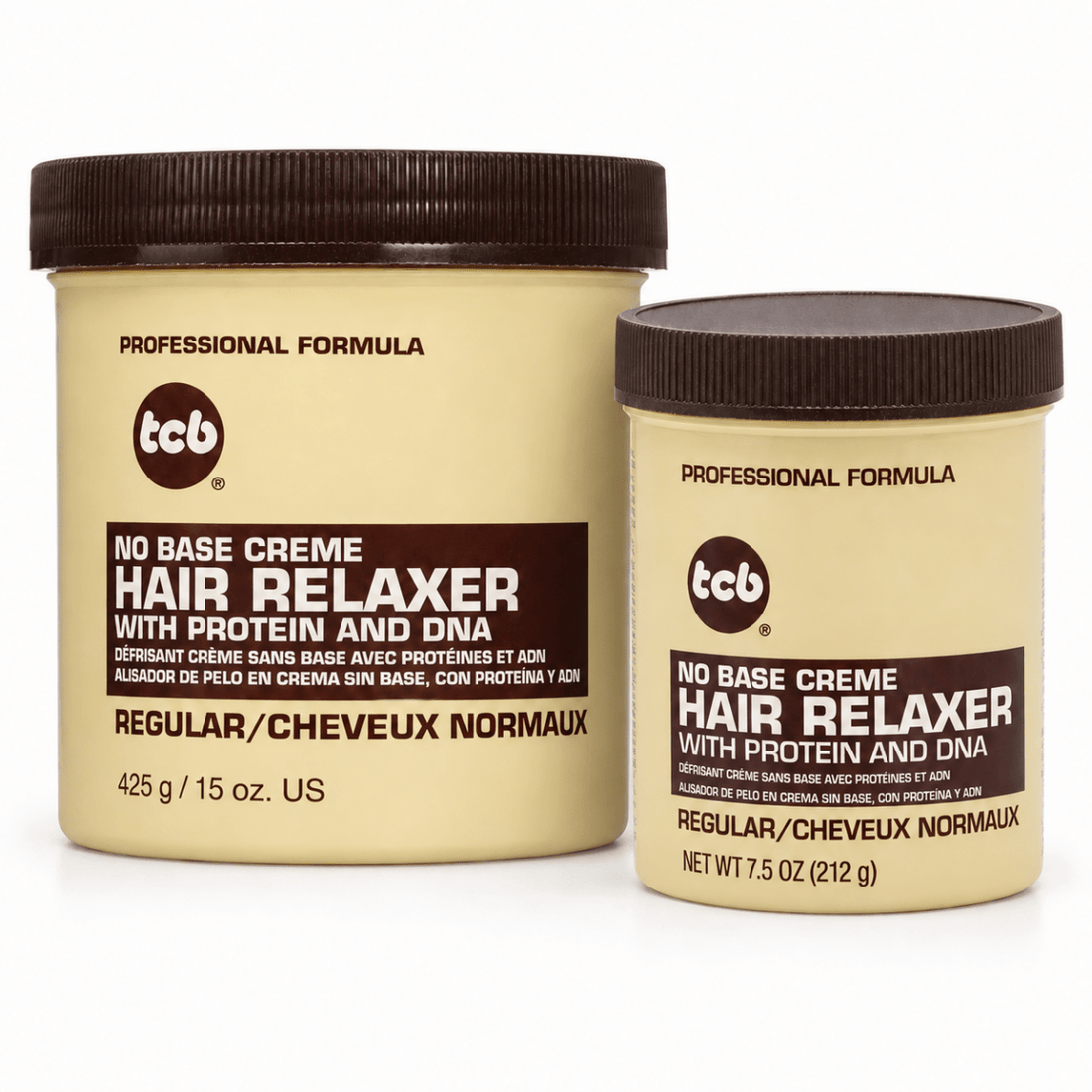 TCB No Base Creme Hair Relaxer Regular (7.5 /15) oz - gtworld.de