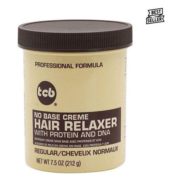 TCB No Base Creme Hair Relaxer Regular 212g