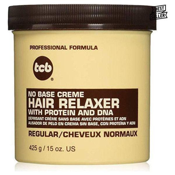 TCB No Base Creme Hair Relaxer Regular 425g