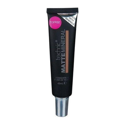 Technic Matte Mineral Foundation Honey/Espresso/Toffee 45ml - gtworld.de