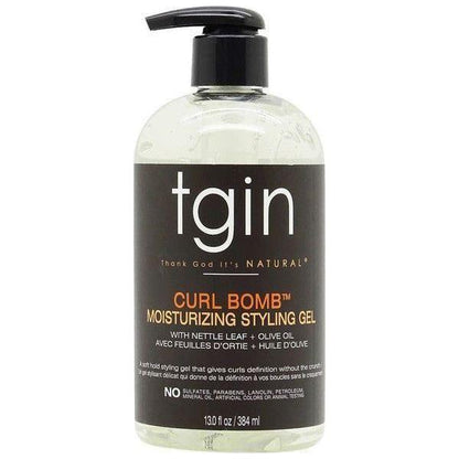 TGIN Curl Bomb Moisturizing Styling Gel 384ml - Gtworld.de