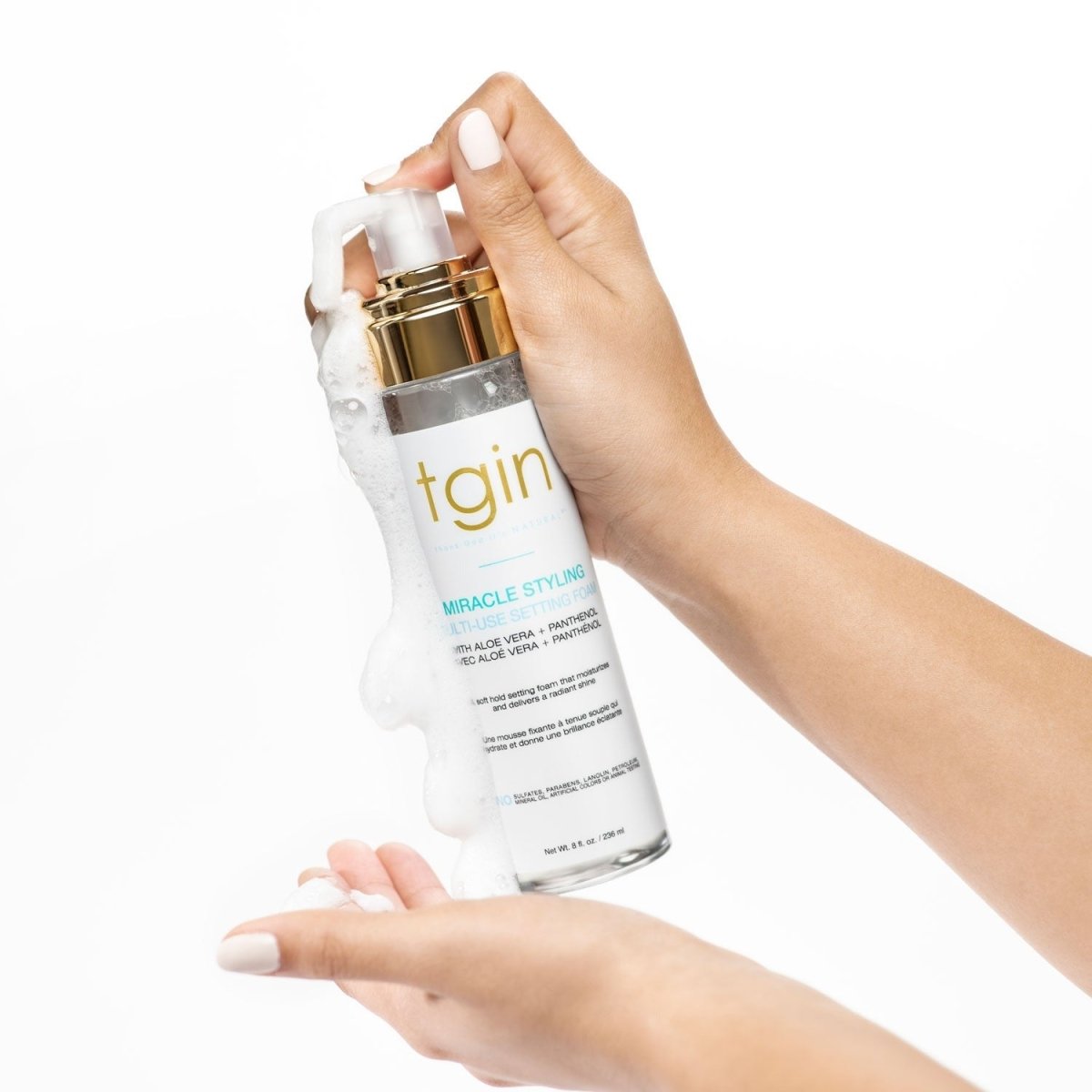 Tgin Miracle Styling Multi - Use Setting Foam 8oz - gtworld.de
